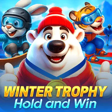 Winter Trophy Hold and Win game tile