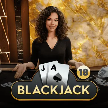 Blackjack 18 game tile
